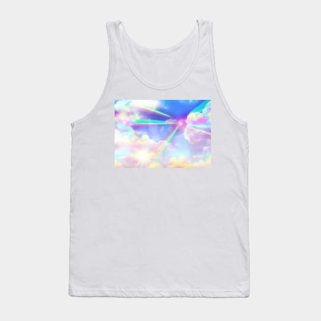 Lofi landscape Tank Top by theartistmusician